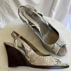 Cole Haan Women’s Size 11 Faux Snakeskin